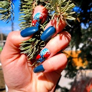 Hand made press on nails